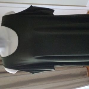 Bonded tunic size large color green made in USA